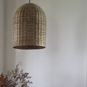 Rattan Hanging Lamp ANCHORED IN MUSKOKA