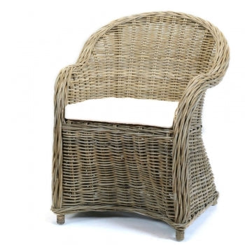 Rattan Steinbergen Armchair With Cushion ANCHORED IN MUSKOKA