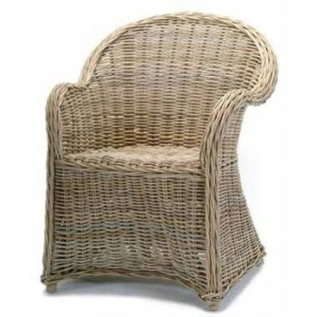 Rattan Steinbergen Armchair With Cushion ANCHORED IN MUSKOKA