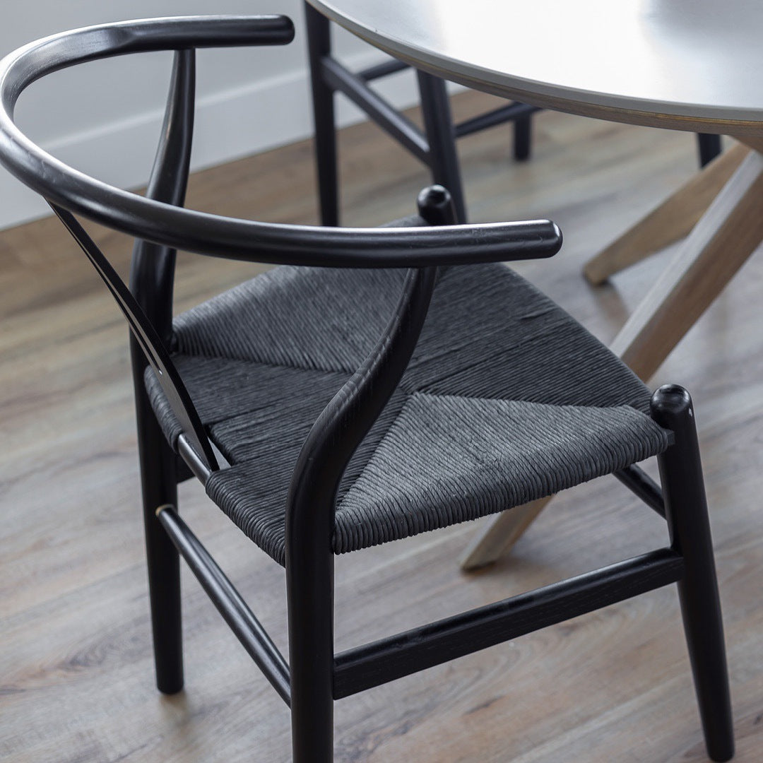 Frida Dining Chair – Matte Black