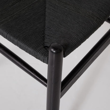 Frida Dining Chair – Matte Black