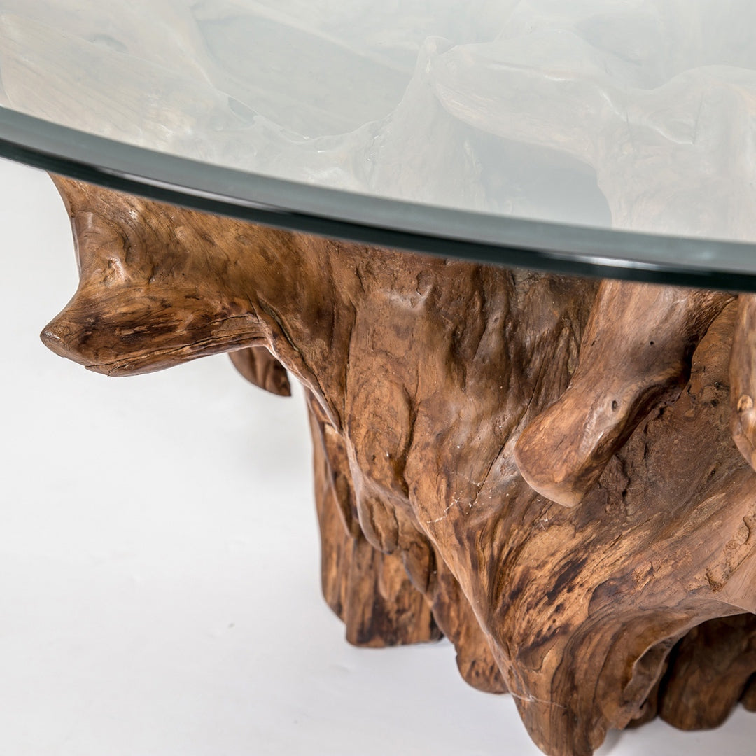 Natura Round Root Coffee Table – S